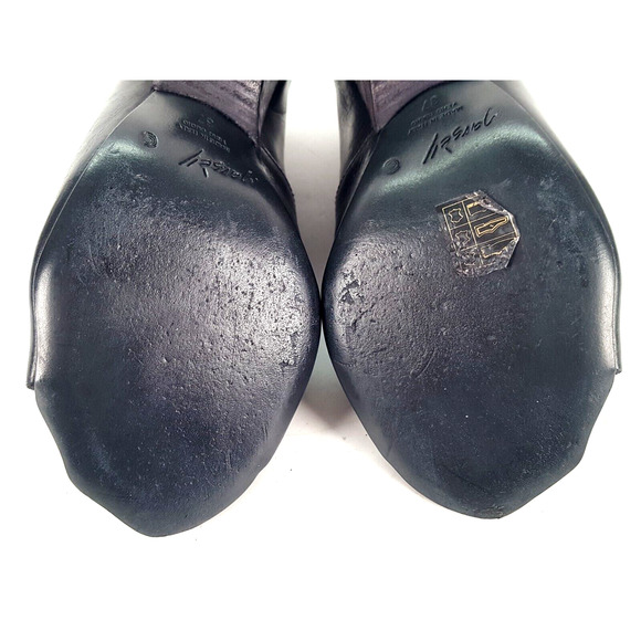 Marsèll Women's Trivellina Heeled Sandal 37, Smooth Black Leather Tapered Heel - Picture 11 of 13